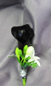 Dark Calla Lily & Gem