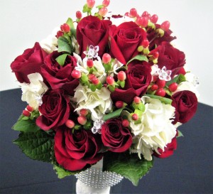 Roses, Hydrangea & Hypericum Berries