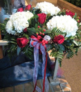  Altar Candle Rings Matching Table Top Arrangement 