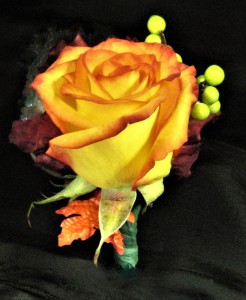 Fall Rose& Maple Leaf