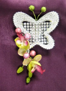 Butterfly & Orchid Corsage