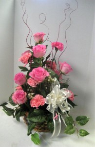 Pink Rose Arrangement