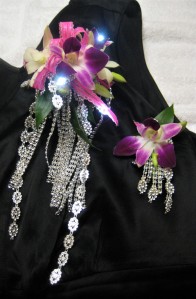 Lighted Wrist Corsage & Boutonniere