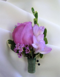 Rose Bud & Freesia
