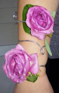 Roses & Wire Arm Wrap