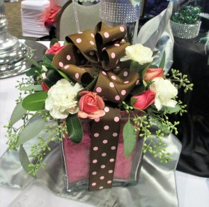 Square Cube Gift Wrapped