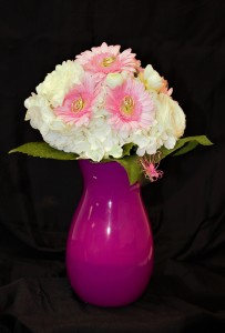 Wire Enhanced Flower Centerpiece